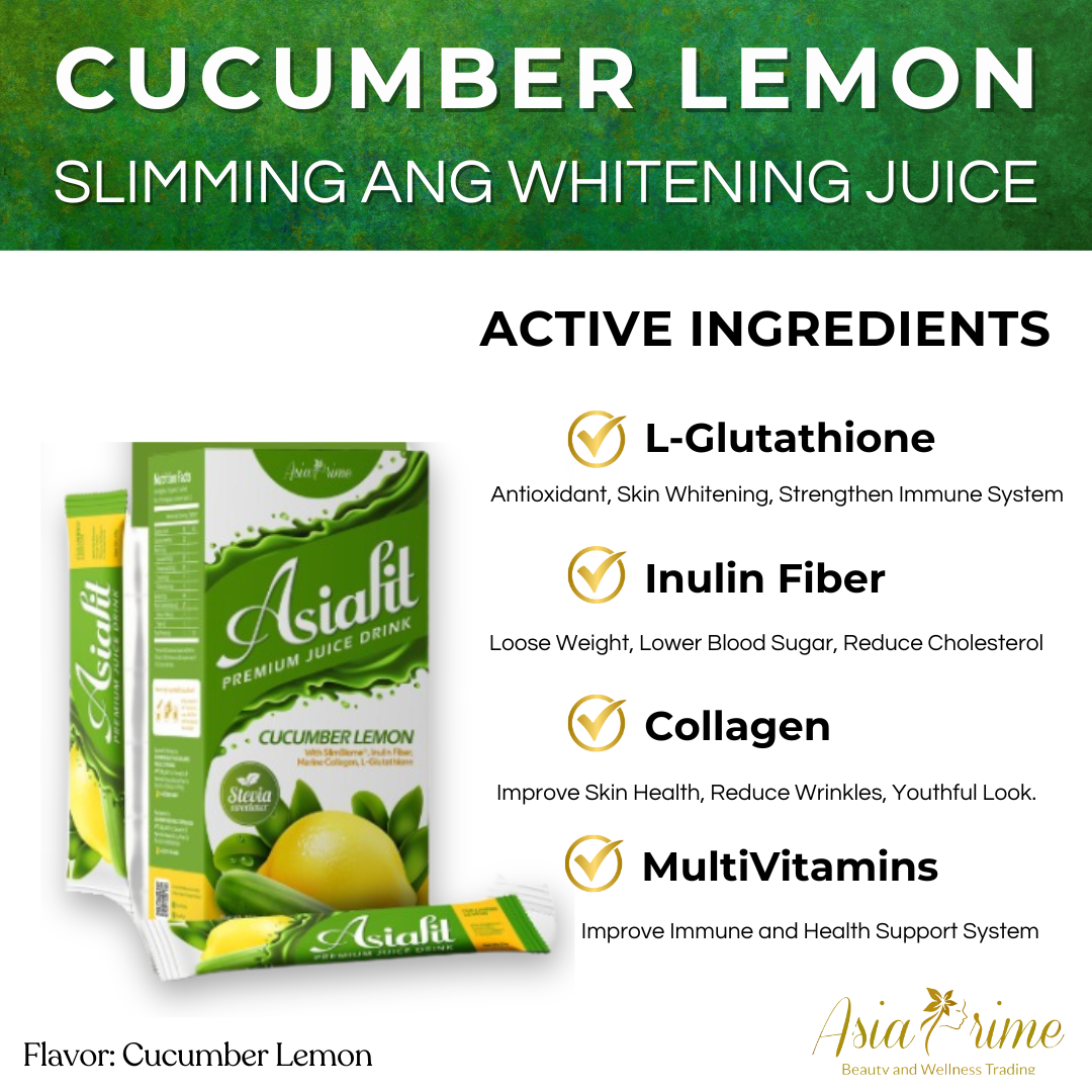 Asiafit Cucumber Lemon Juice