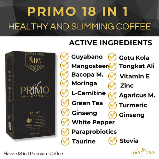 Primo 18 in 1 Premium Coffee